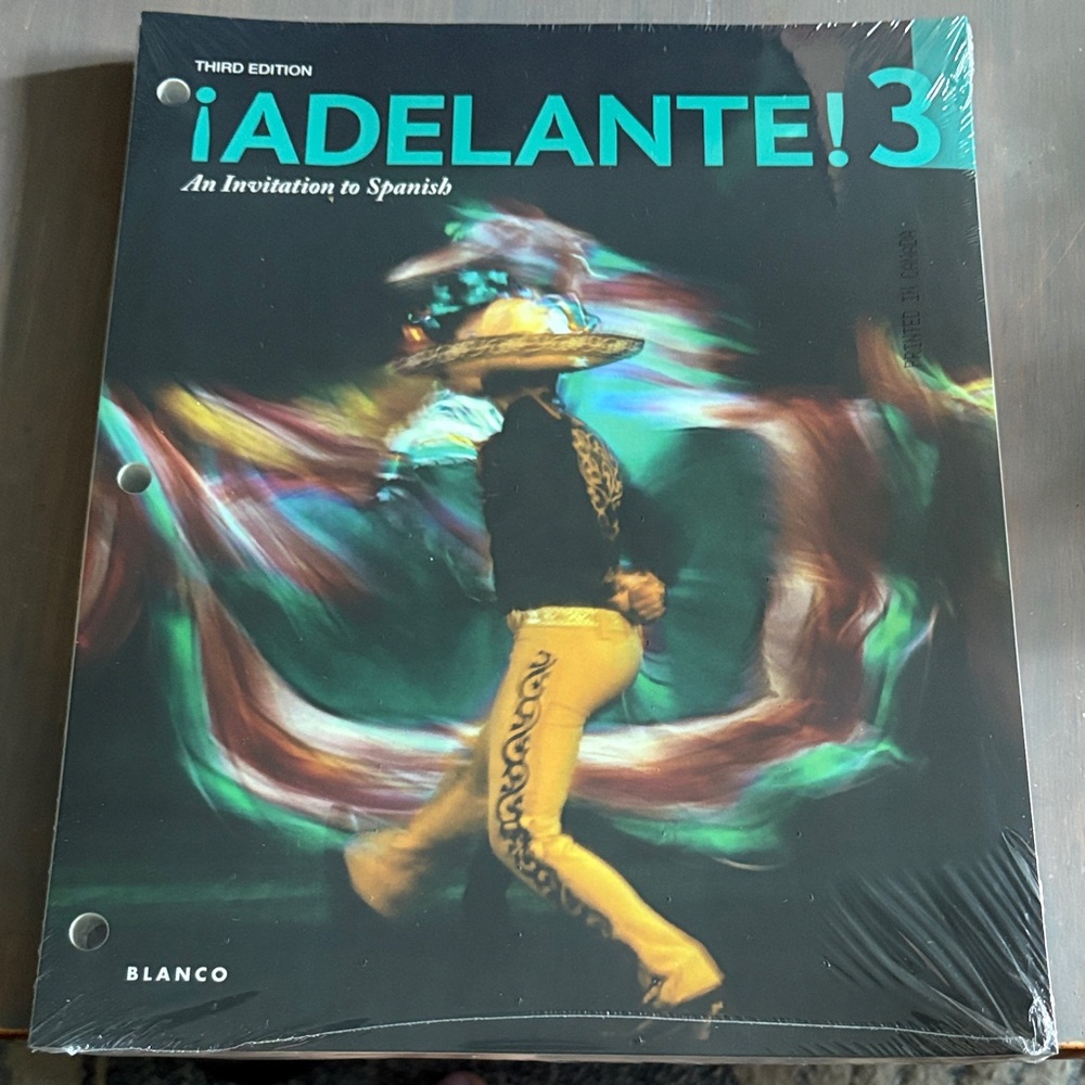 ¡Adelante! 3 Spanish Textbook